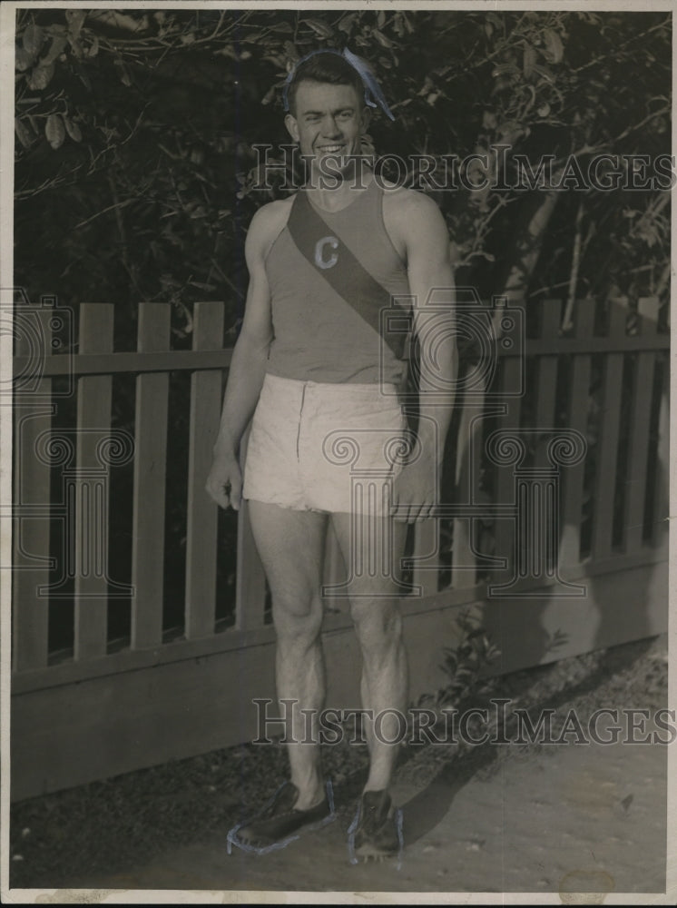 1920 Press Photo Albert B Sprott Superman of U.C. - Historic Images