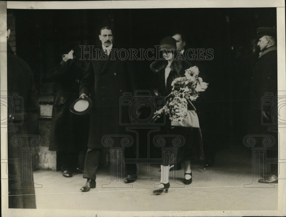 1927 Press Photo King &amp; Queen of Denmark in Berlin to Visit Paul Von Hindenburg - Historic Images