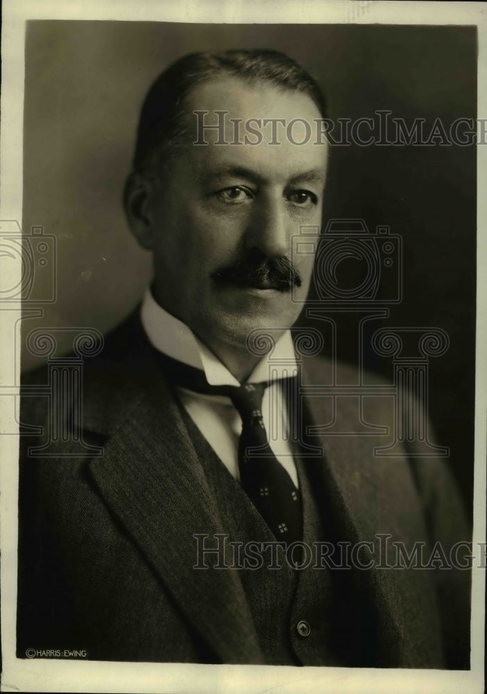 1921 Press Photo Sir Drummond Fraser American Banker Assoc - Historic Images