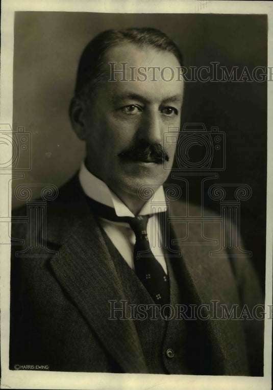 1921 Press Photo Sir Drummond Fraser American Banker Assoc - Historic Images