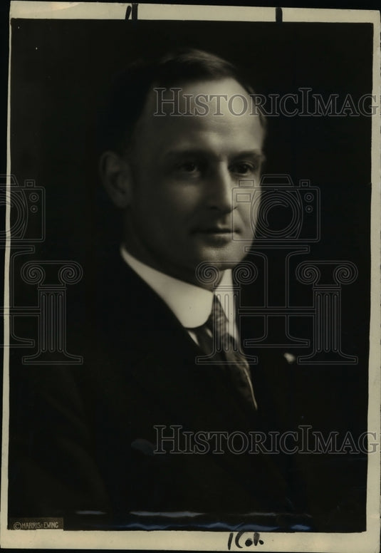 1919 Press Photo Max Thelan Director Public Service U.S Railroad Administration - Historic Images