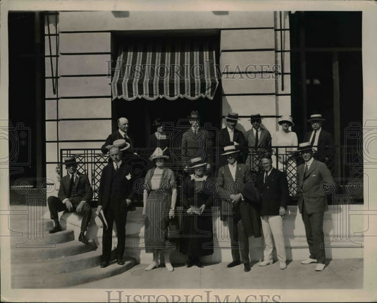 1921 Press Photo H Goldman,ND McGuire, Mrs Eggert,Mrs Burkert.Dr Heller - Historic Images