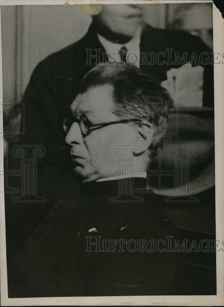 1927 Press Photo Abbo Bethlem Convicted And Fined For Destroying Literature - Historic Images