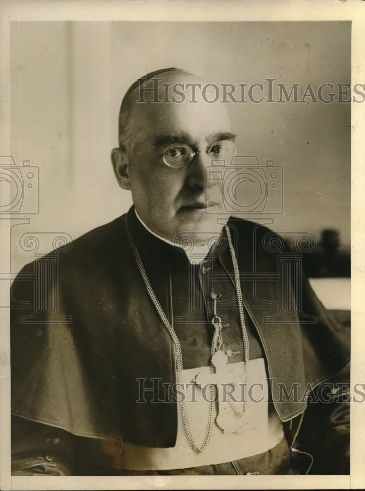1926 Press Photo Msgr Przerdzeichi Boshop of Podlavie Poland-Historic Images