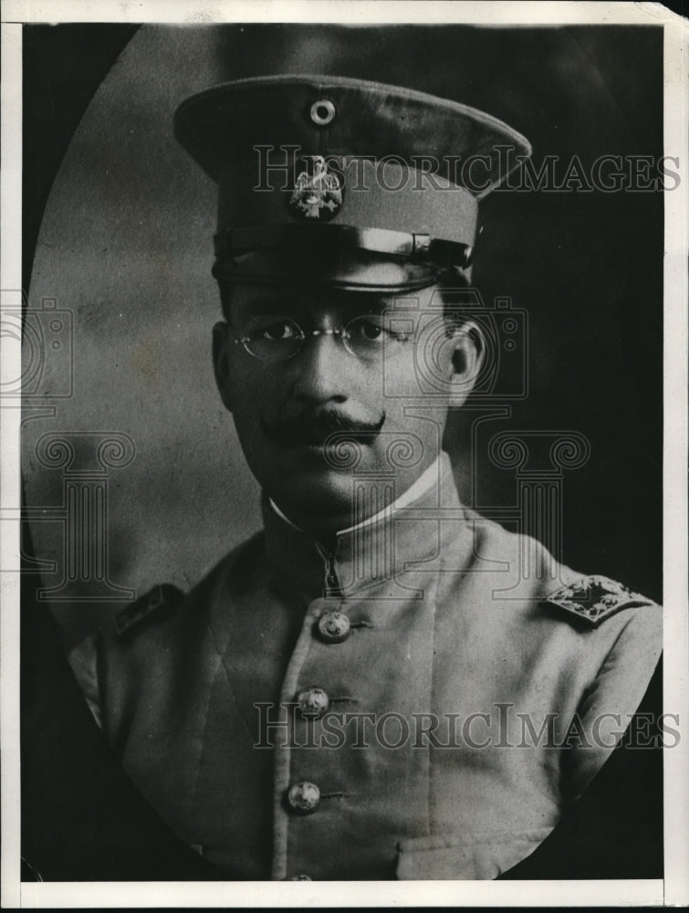 1927 Press Photo General Salvador Alavarado likely to join revolt. - Historic Images