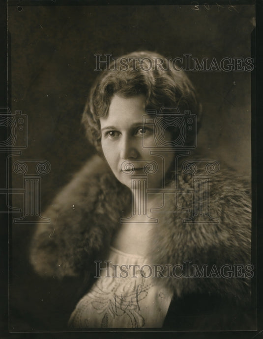 1924 Press Photo Charlotte M. Lex sues August Vollmer for breach of promise. - Historic Images