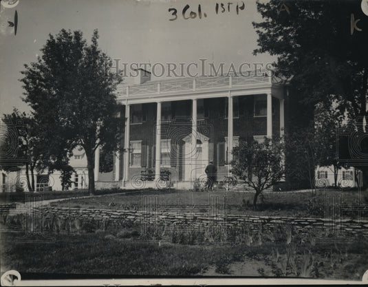 1920 Press Photo Cox's birthplace as restored by him - Historic Images