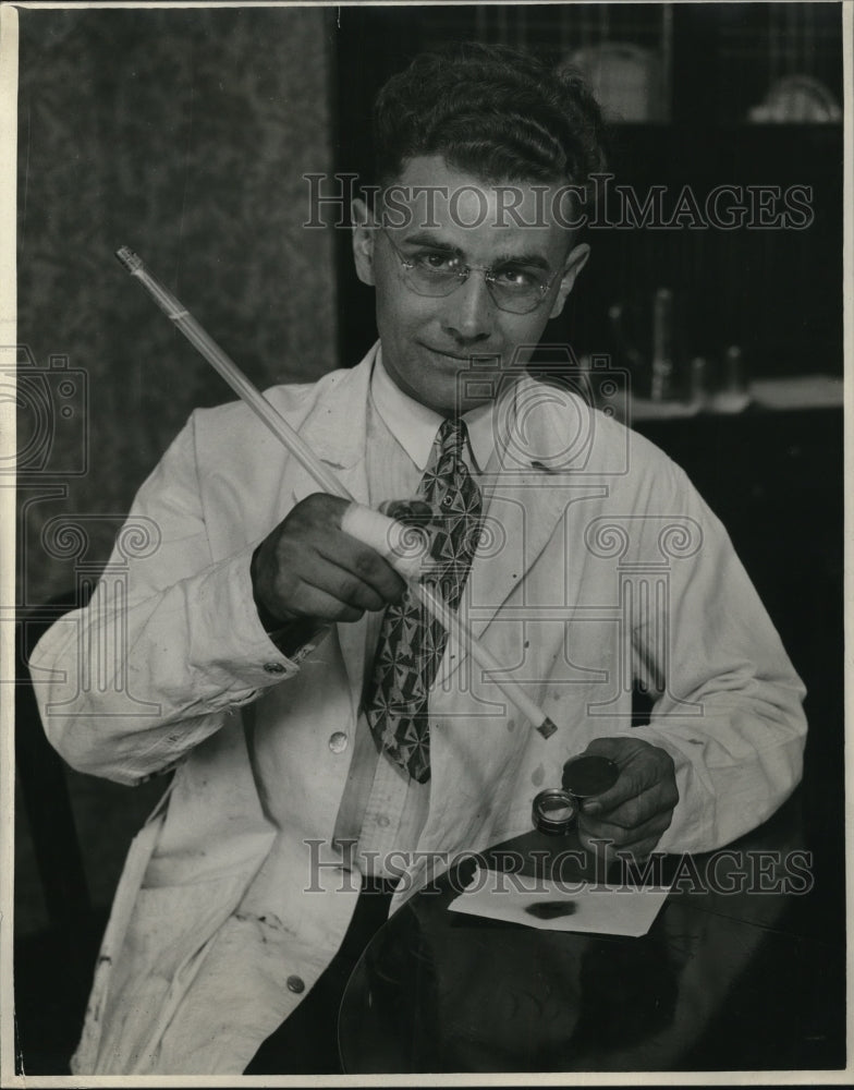 1930 Press Photo Dr. William George Schnell of Los Angeles, Calif. - Historic Images