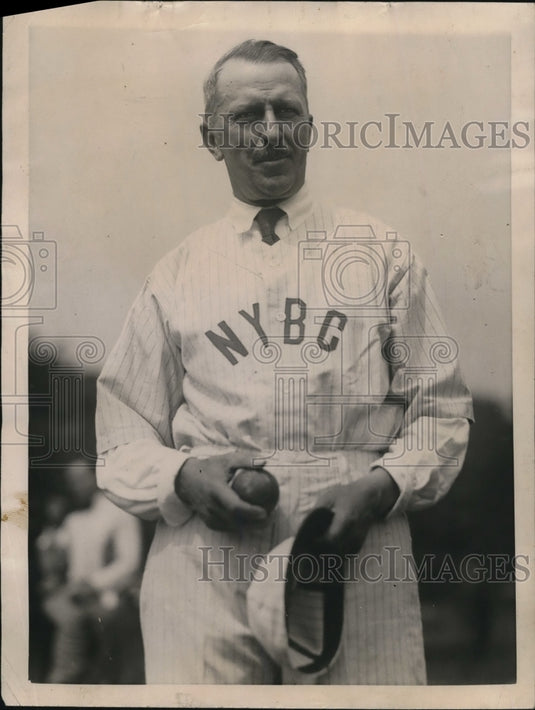 1921 Press Photo President of the Guaranty's Trust Company Pres. Charles Sabin - Historic Images