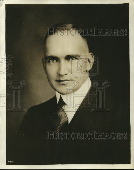 1921 Press Photo Harold E La Bell mgr Tovela Utah Telephone - Historic Images