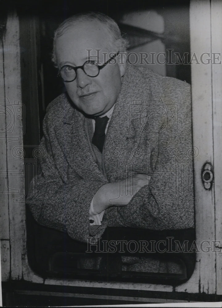 1939 Press Photo Sir Kingsley Wood British Minister for Air - Historic Images