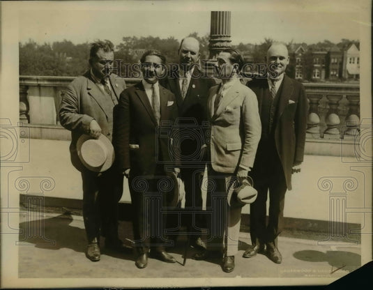 1926 Press Photo A group of Romanian educators to study in U.S. - Historic Images