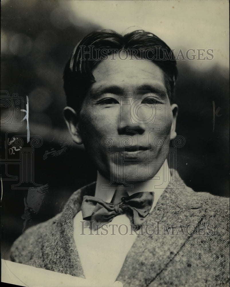 1922 Press Photo Tatsuja, Japanese Chef, attack Mrs Lewis Brinton - Historic Images