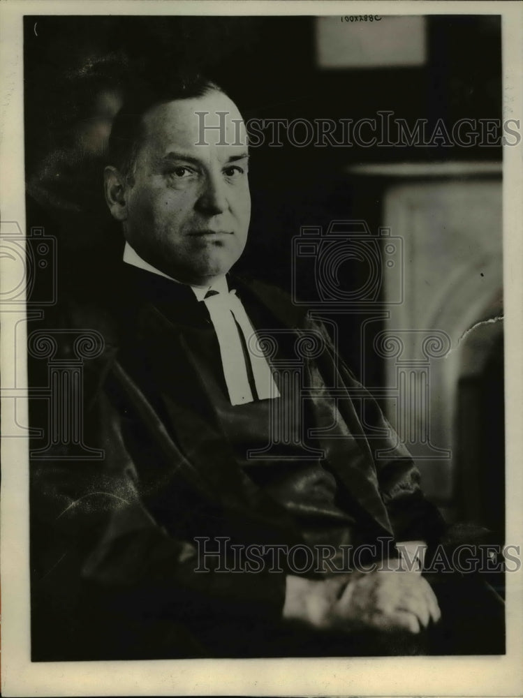 1925 Press Photo Reverend Harris E. Kirk of Franklin Street Presbyterian Church - Historic Images