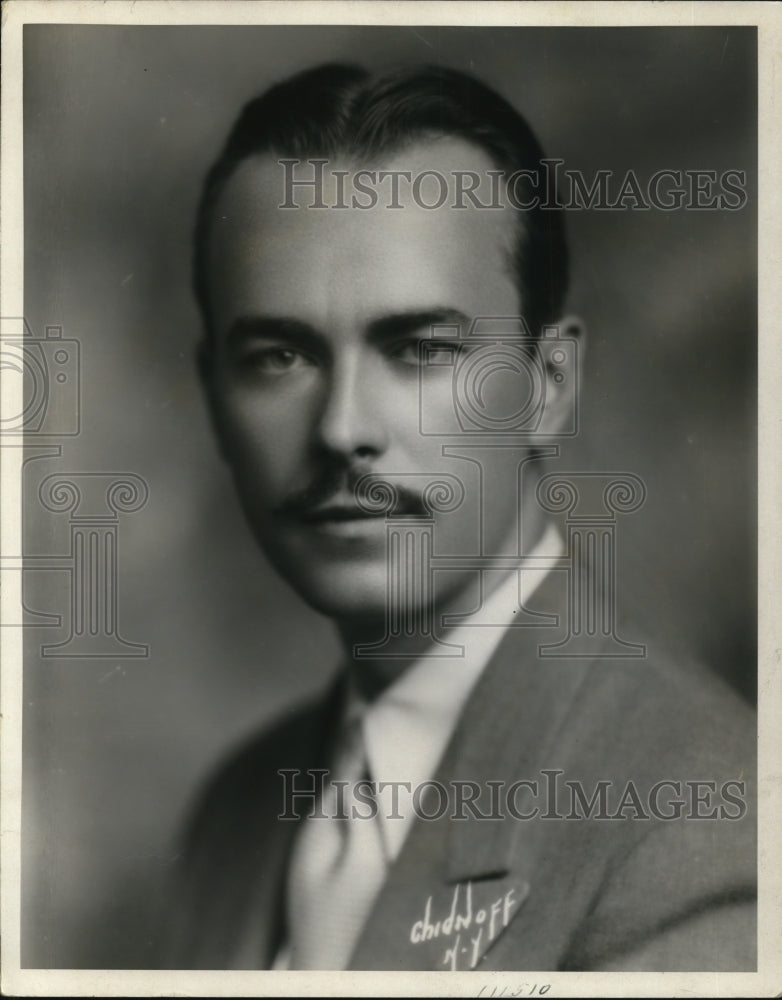 1929 Press Photo William LaVarre pres of Piedmont Assic & publisher - Historic Images