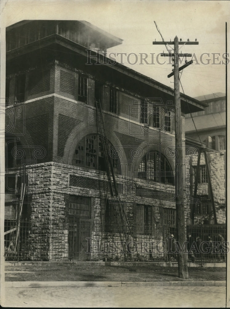 1925 Press Photo Scene of Proctor &amp; Gamble explosion - Historic Images