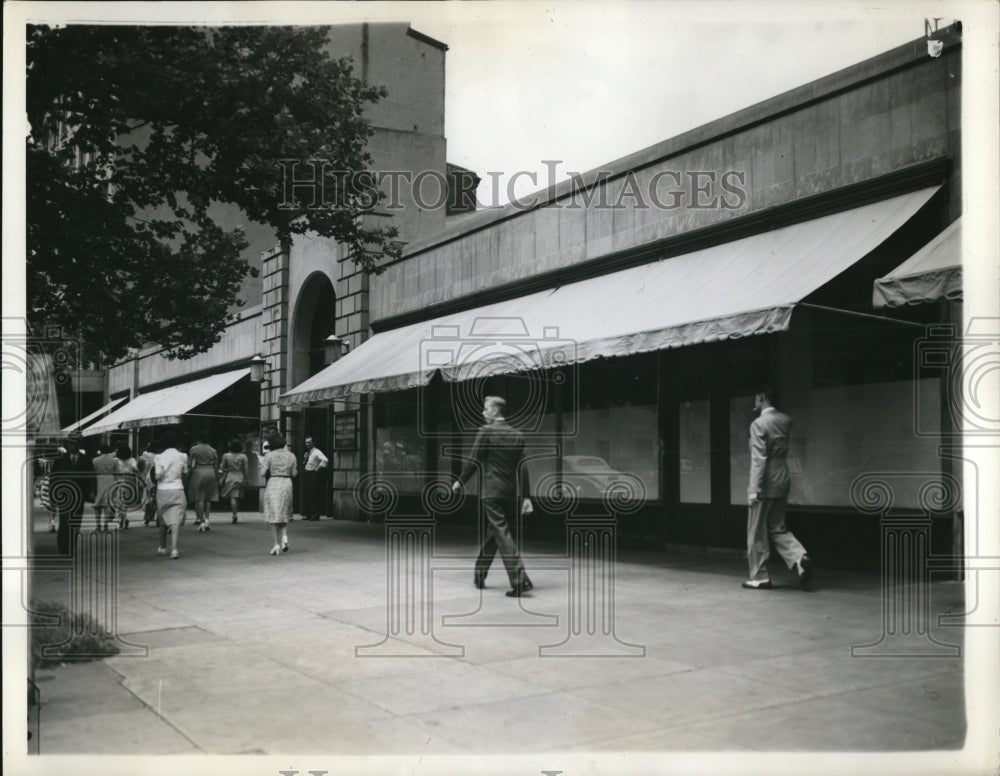 1941 Press Photo Wash Dc Alien registration division building - Historic Images