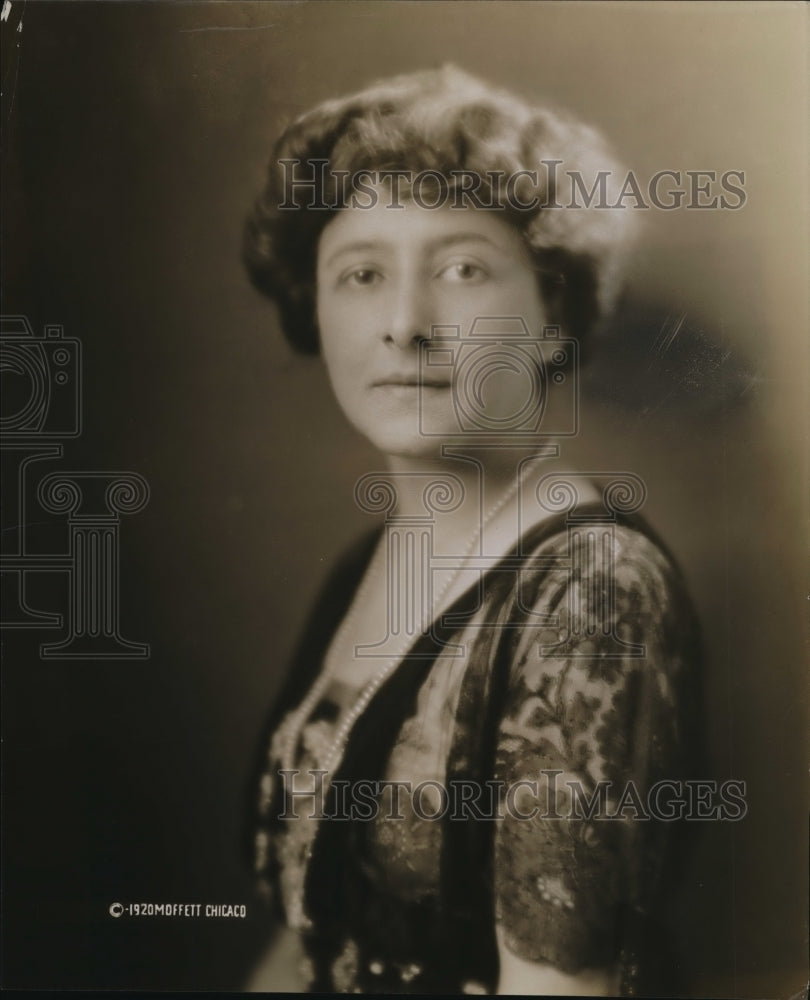 1920 Press Photo Mrs HM Robertson, District Chairman Republican Women&#39;s Org - Historic Images