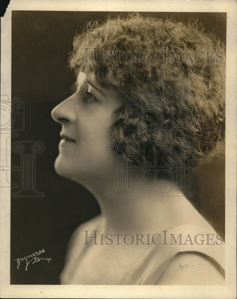 1925 Press Photo Florence K White, Concert Star - Historic Images