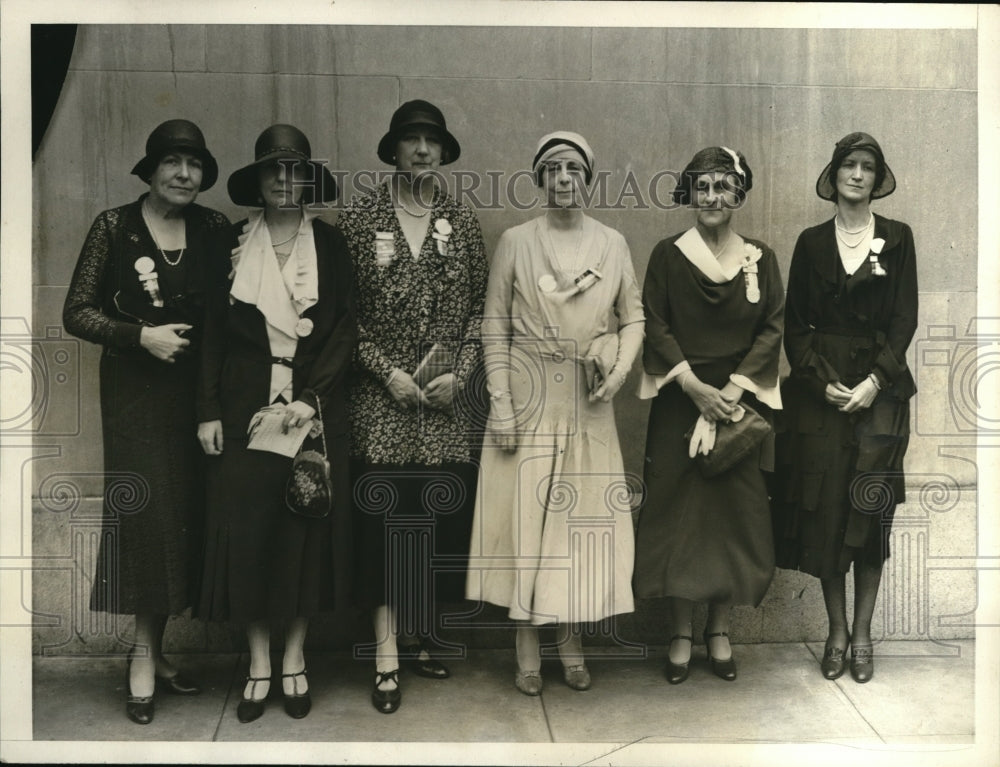 1931 Press Photo Womens Org for Prohibition, Andreini, Casserley,Driscoll-Historic Images