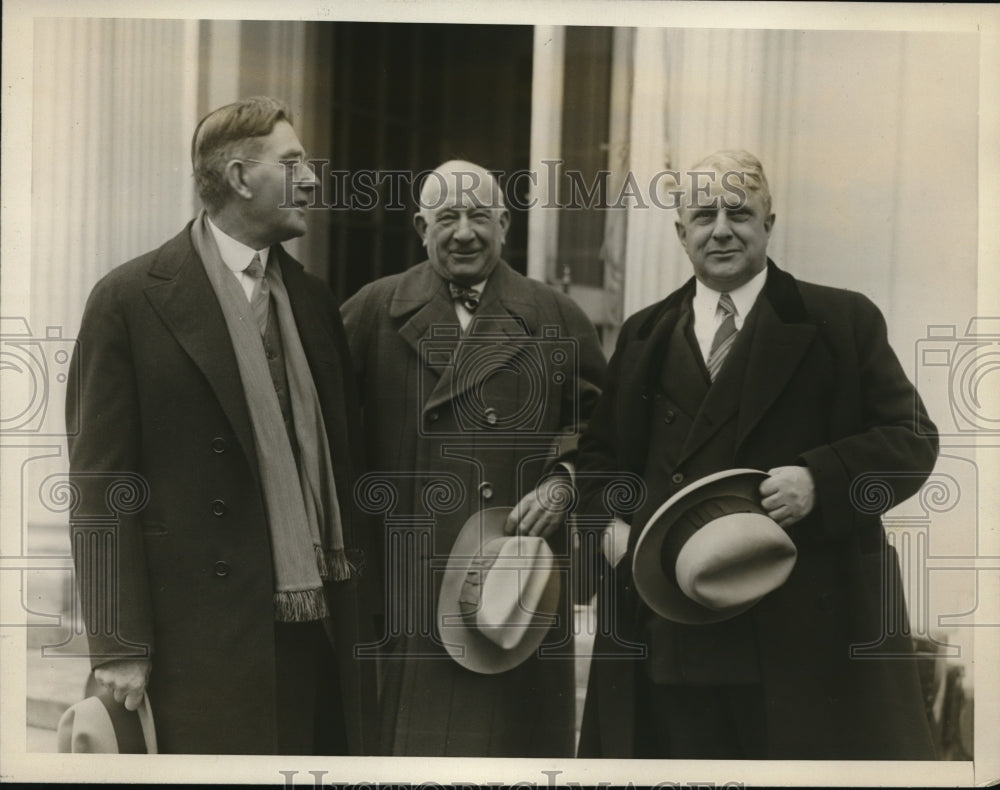 1926 Press Photo Reese Llewellyn, Sec. Wilbur and Sec. Davis - Historic Images