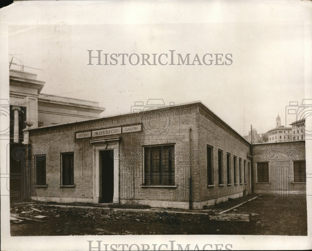 1932 Press Photo The Mosaic Library transferred to Vatican - Historic Images