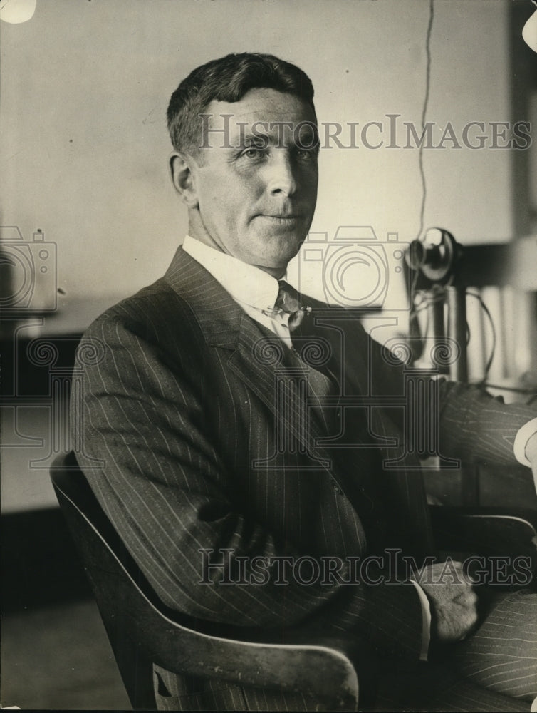 1922 Press Photo John W Powell pres of Emergency Fleet Corp - Historic Images