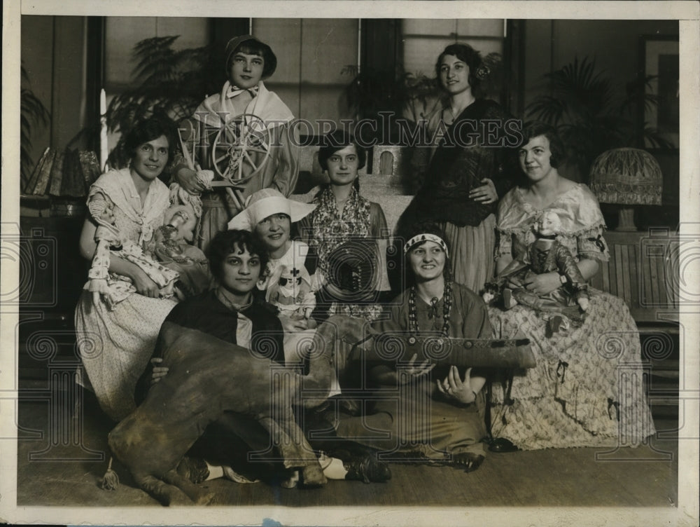 1927 Press Photo Temple Univ M Cook, H Gressman, L Bonneman - Historic Images