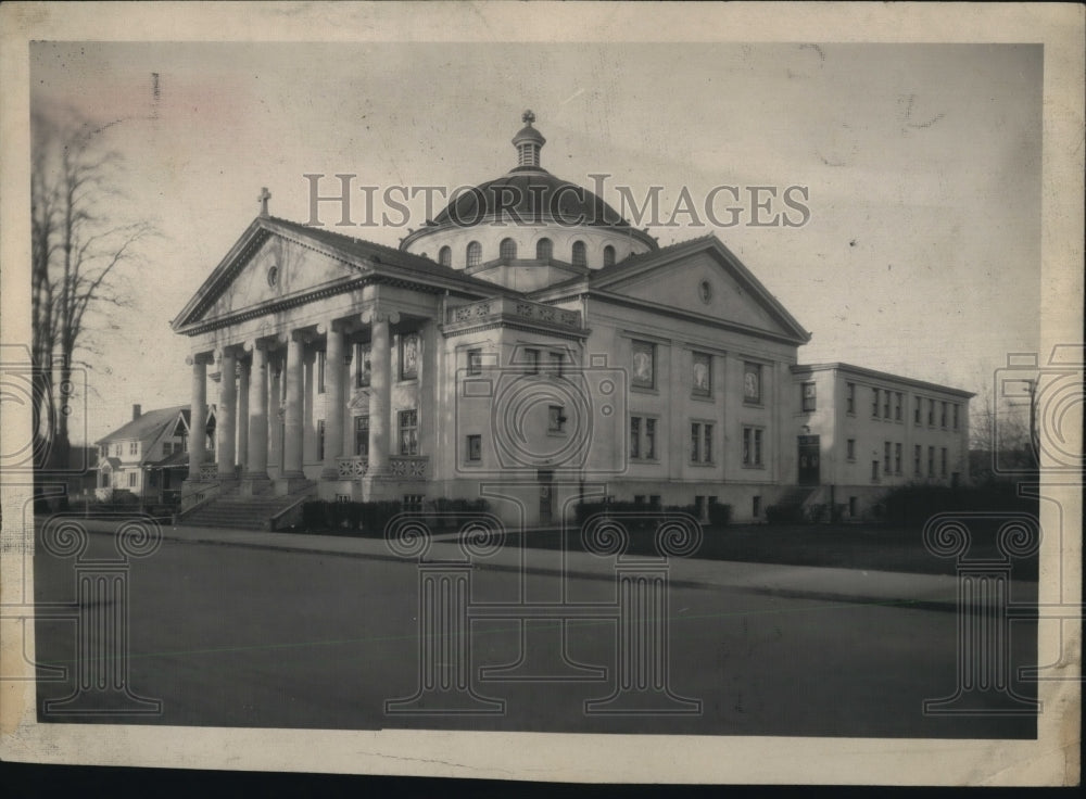 1924 Press Photo Mansion in Portland, Oregon. - Historic Images