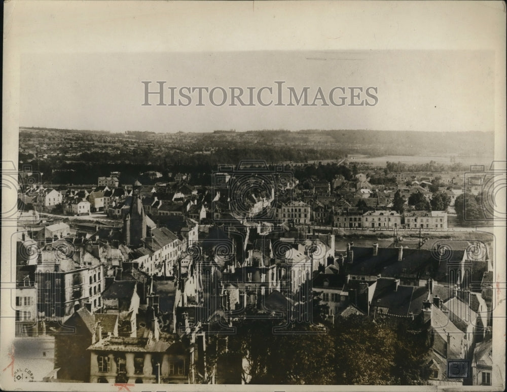 1927 Press Photo Chateau Thierry resounded around the world when the A ...