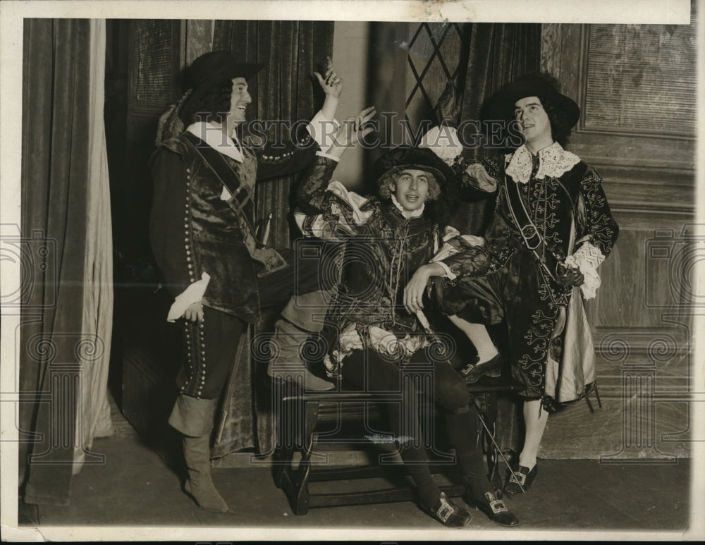 1930 Press Photo University of Pennsylvania, Le'Circle Feancais present-Historic Images