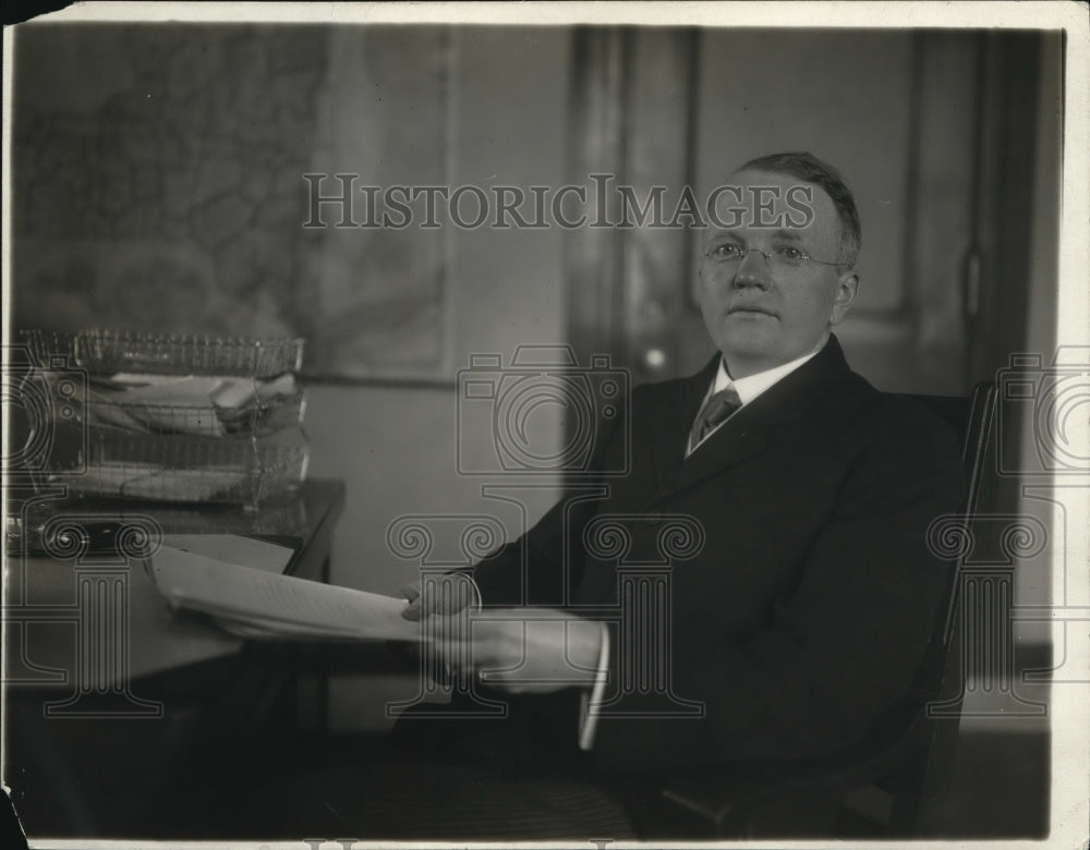 1918 Press Photo Commissioner of Correction, James Hamilton - Historic Images