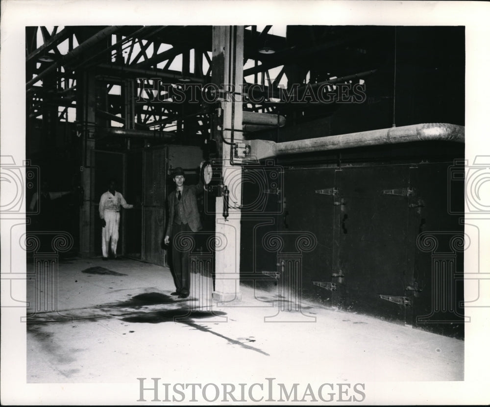 1944 Press Photo Cuatro Cienegas Guayule Rubber Plant in Mexico - Historic Images