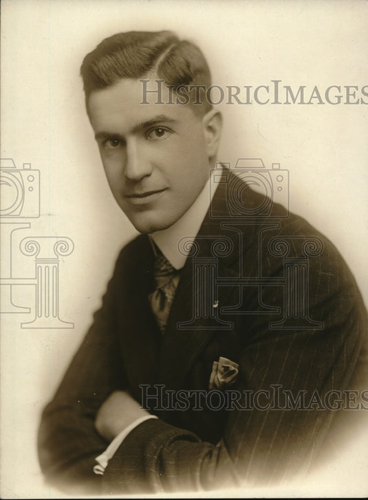1924 Press Photo Teel Williams, known as Thousand-Dollar-A-Day Williams - Historic Images