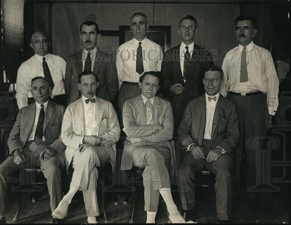 1923 Press Photo Sol Westerfeld, Irving S Paull, Julius Klein, Robert A Jackson - Historic Images