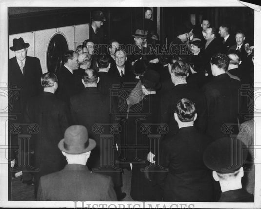 1938 Press Photo Herb Joachim Von Ribben, Nazi Foreign Minister, in London - Historic Images