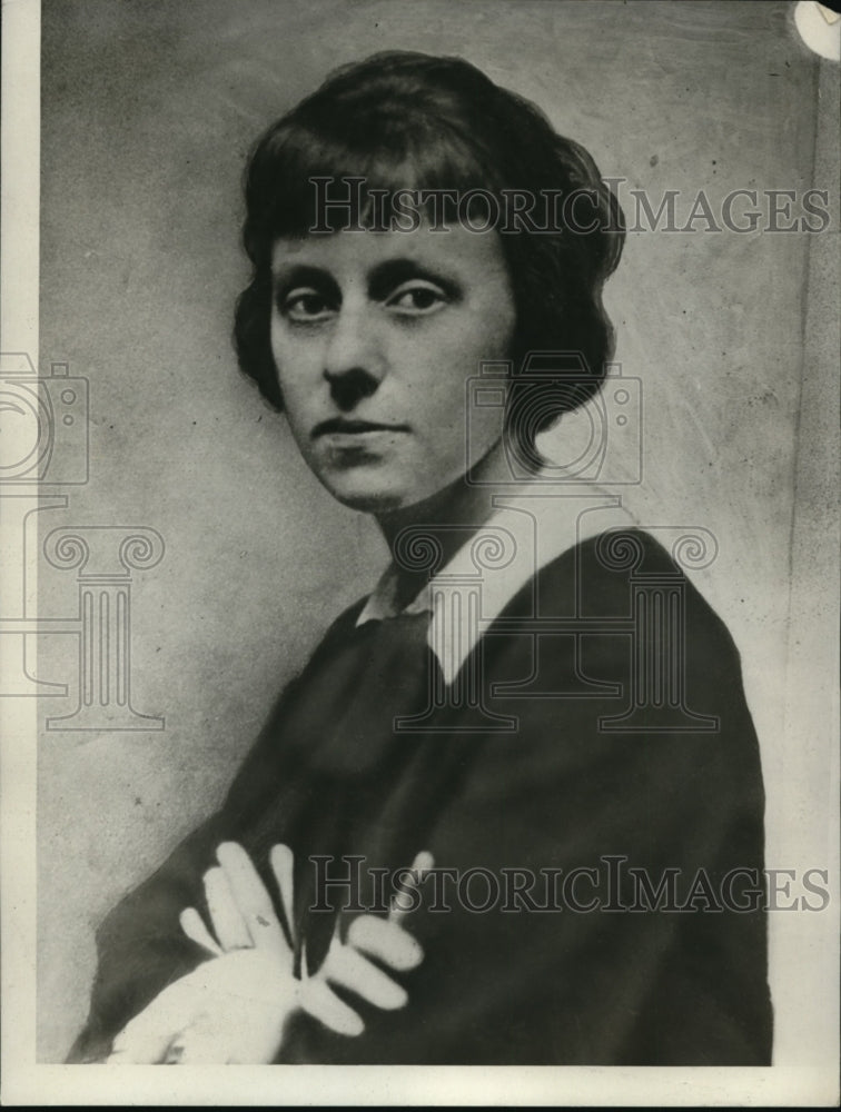 1929 Press Photo Gertrude Ermerson - Historic Images