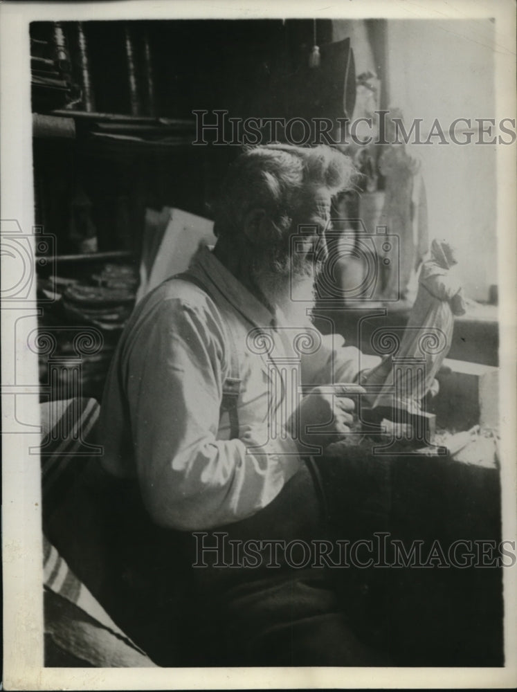 1930 Press Photo Andreas Lang Petrus in Passion Play in Germany - Historic Images