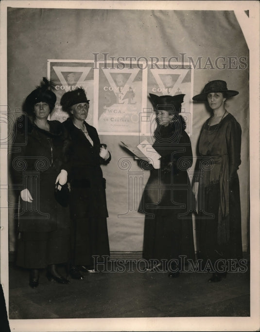 1919 Press Photo Mrs Finley J Shepherd and the Come and See campaign - Historic Images