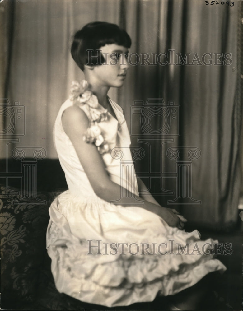 1936 Press Photo Peggy Ann Landon Daughter of Governor Alf Landon - Historic Images