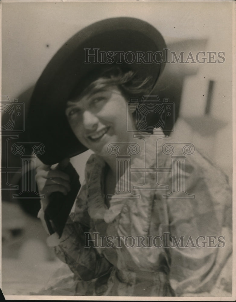 1923 Press Photo Majie Tyrrell Bobbie Scripps Girl - Historic Images