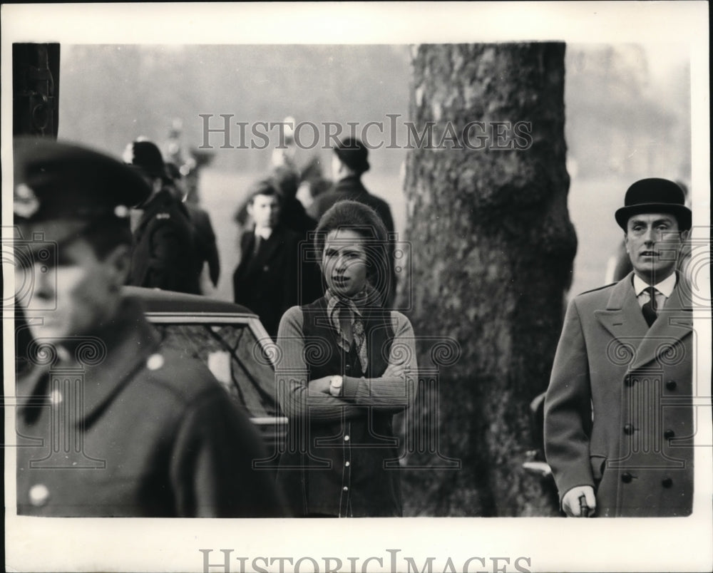 1970 Press Photo Princess Anne in Hyde Park - Historic Images