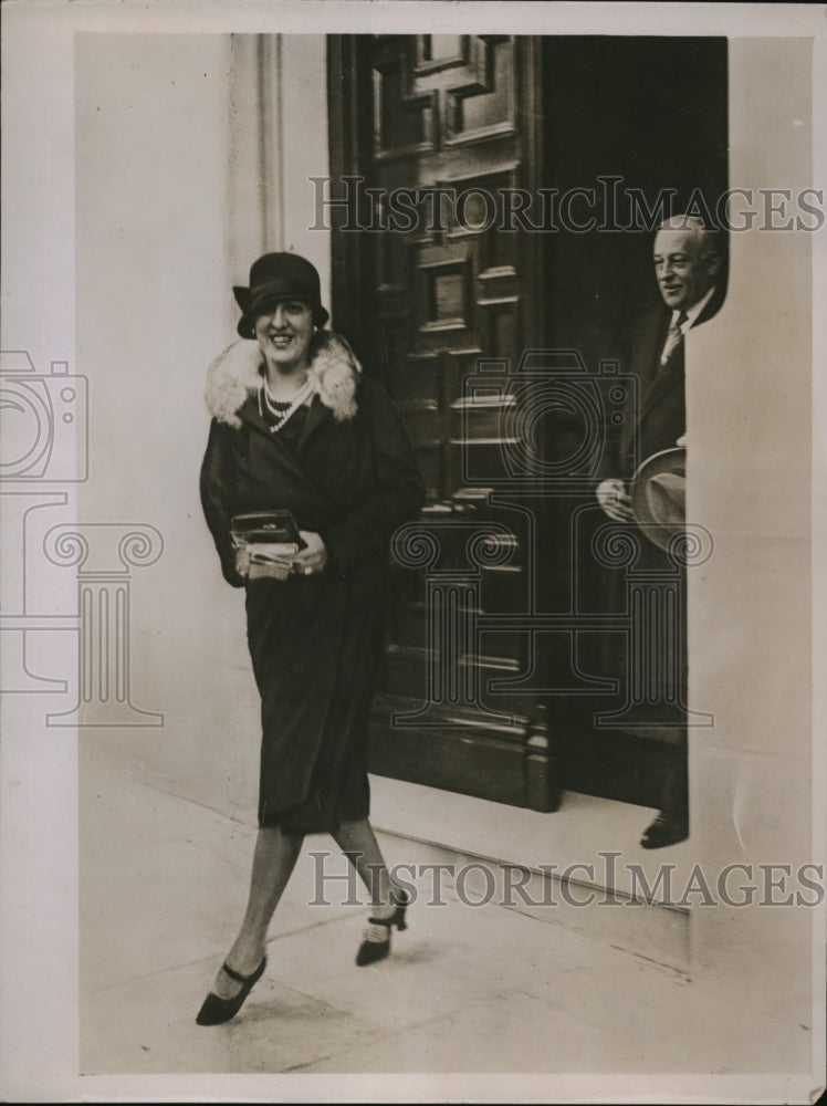 1928 Press Photo Marques de Estella Spanish Prime Minister &amp; fiancee Castellanos - Historic Images