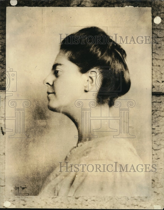 1922 Press Photo Mryn Mawr Collefe of Women Dr Marion Edwards Park Dean - Historic Images