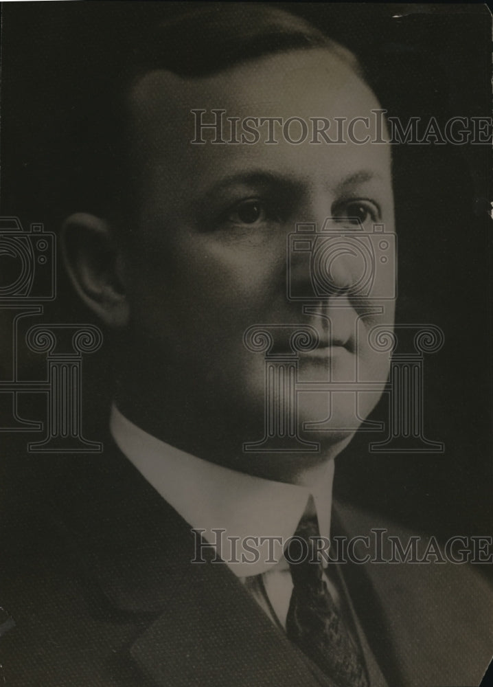 1919 Press Photo Victor Morgan newspaper man - Historic Images