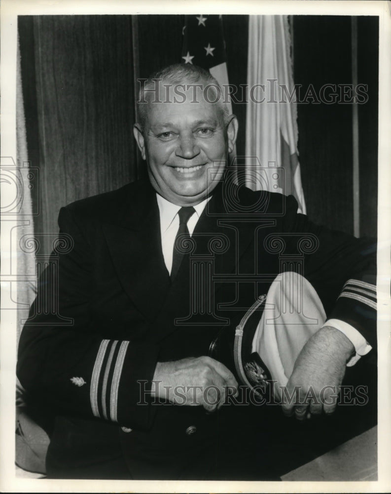 1962 Press Photo Barney Elmore on Hennessey on CBS - Historic Images