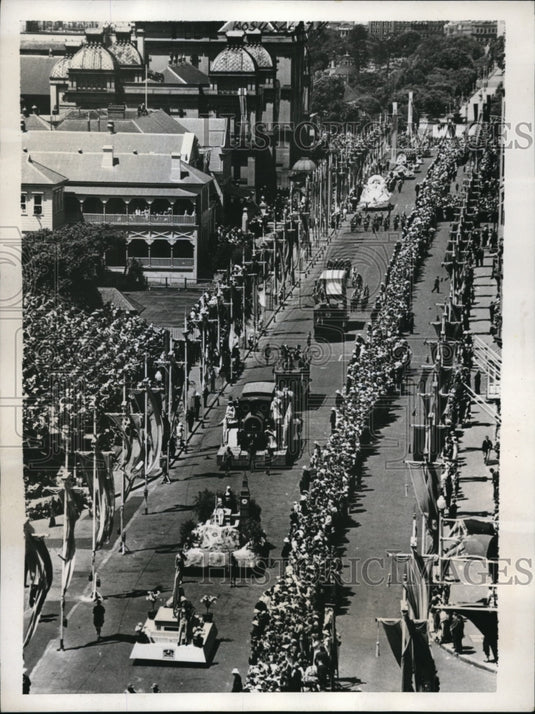 1938 Press Photo Commemoration of Australian Government 150th Anniversary-Historic Images