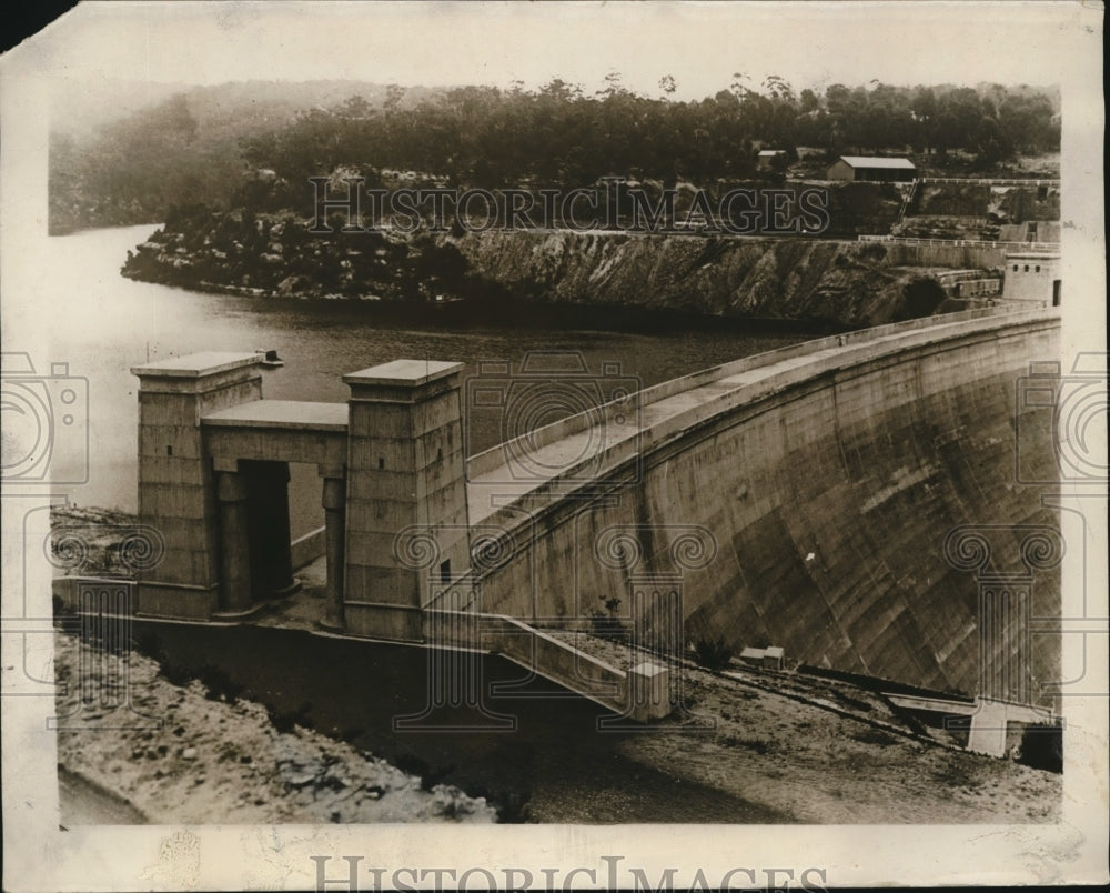 1930 Press Photo Avon Dam on Avon River Sydney Australia-Historic Images
