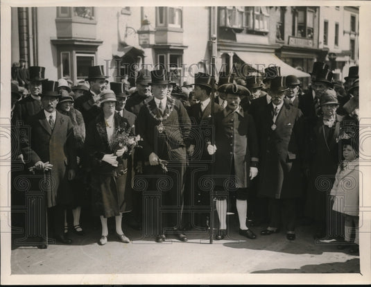 1927 Press Photo Shakespeare festival  at AStratford on Avon - Historic Images