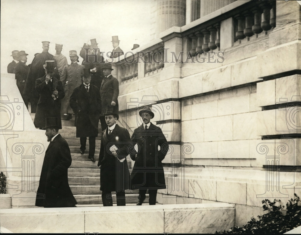 1921 Press Photo Italian delegatiom Carlo Schanzer at DAR building conference - Historic Images
